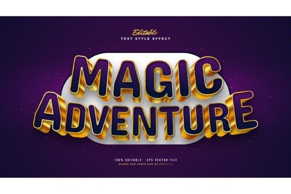 Bring Your Designs to Life with a Magic Adventure Game Text Effect