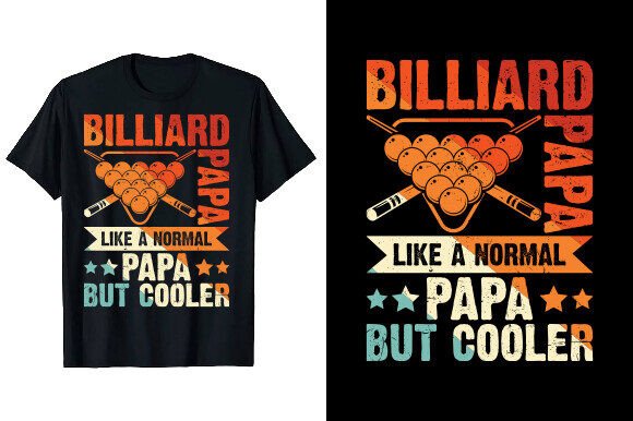 Design a Winning Look: Billiard Board Pool Game T-shirt