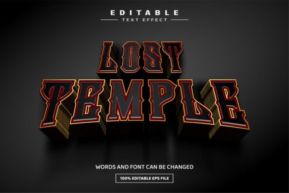 Game 3D Editable Text Effect: A Dynamic Design Asset