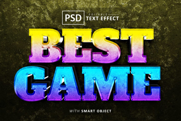 Instantly Upgrade Your Game Text Effects with Editable PSDs
