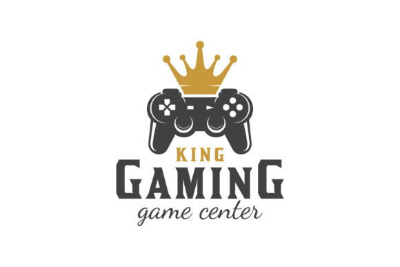 King Sport Gaming: A Bold Typeface for Game Shop Logos