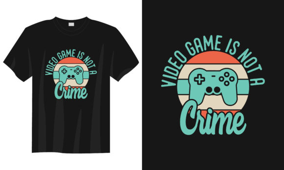 Level Up Your Merch: Gaming T-shirt Design with a Twist