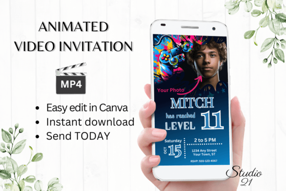 Level Up Your Party Planning with Gamer 11 Digital Invites