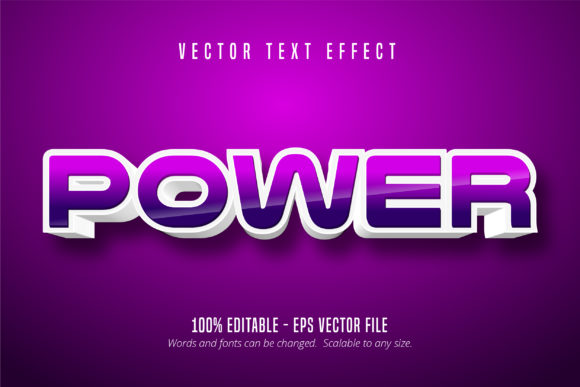 Power Game Style Editable Text Effect: A Designer's Bold Tool