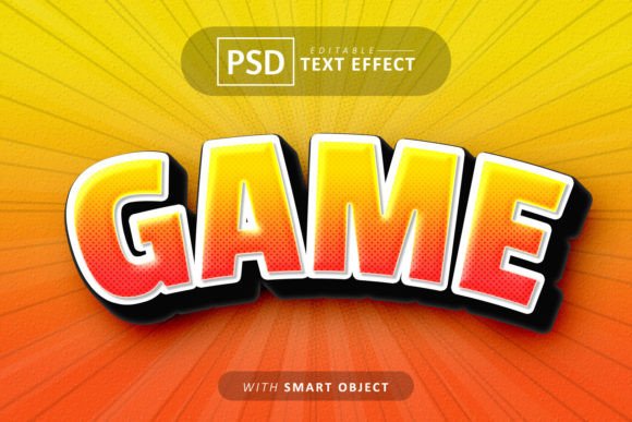 Unleash Dynamic Typography with Game Comic Style Text