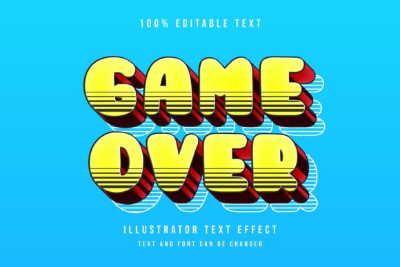 Unlock Bold Visual Impact with Game Over 3D Text Effects